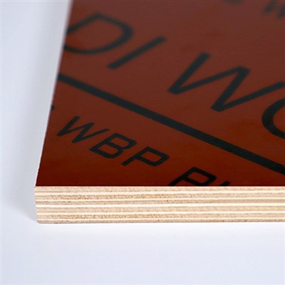 茶色のフィルム合板